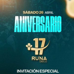 INVITACION ESPECIAL | Aniversario | 26 de Abril