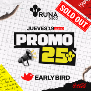 Early Bird | Promo25 | 19JUN