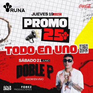 COMBO | DobleP &  P25  | 19y21JUN