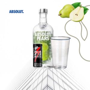 Copón Vodka Absolut Pears + Speed