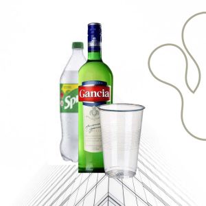 Copón Gancia con Sprite