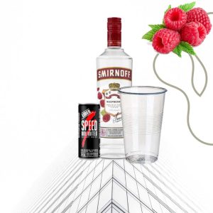 Copón Vodka Smirnoff Raspberry + Speed