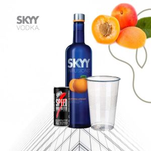 Copón Vodka Sky Damasco + Speed 250ml