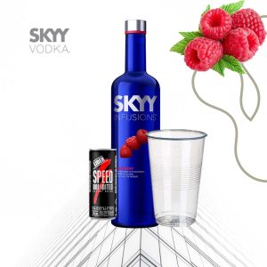 Copón Vodka Sky Raspberry + Speed