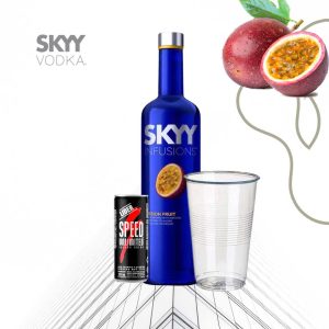 Copón Vodka Sky Pasión Fruit + Speed