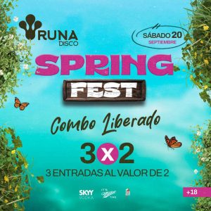 COMBO LIBERADO | Spring Fest | 20Sep