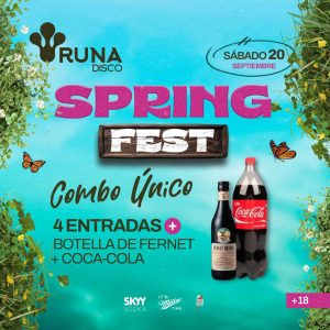 Combo Unico | Spring Fest | 20Sep