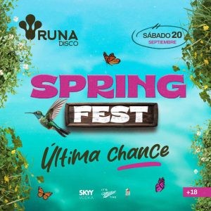 Last Chance | Spring Fest | 20Sep