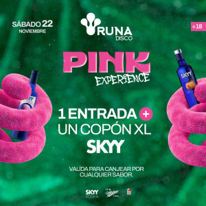 Entrada y Copon | Pink Experience | 22Nov