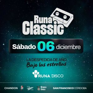 Entrada General | Runa Classic | 06Dic