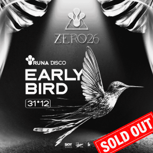 Early Bird | Año nuevo | 31Dic