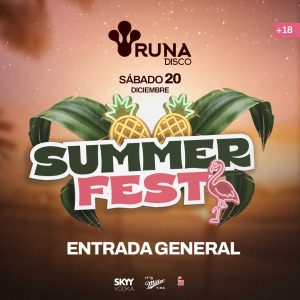 Entrada General | Summer Fest | 20DIC