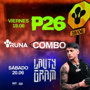 Comobo | P26 y Lauty Gram | 19 y 20Jun