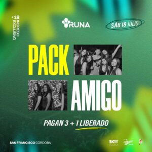 Pack 4x3 | AMIGOS | 18JUL