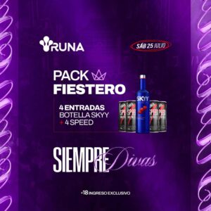 Combo Fiestero | Siempre Divas | 25JUL