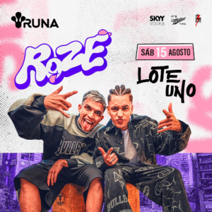Lote #1 | ROZE | 15AGO